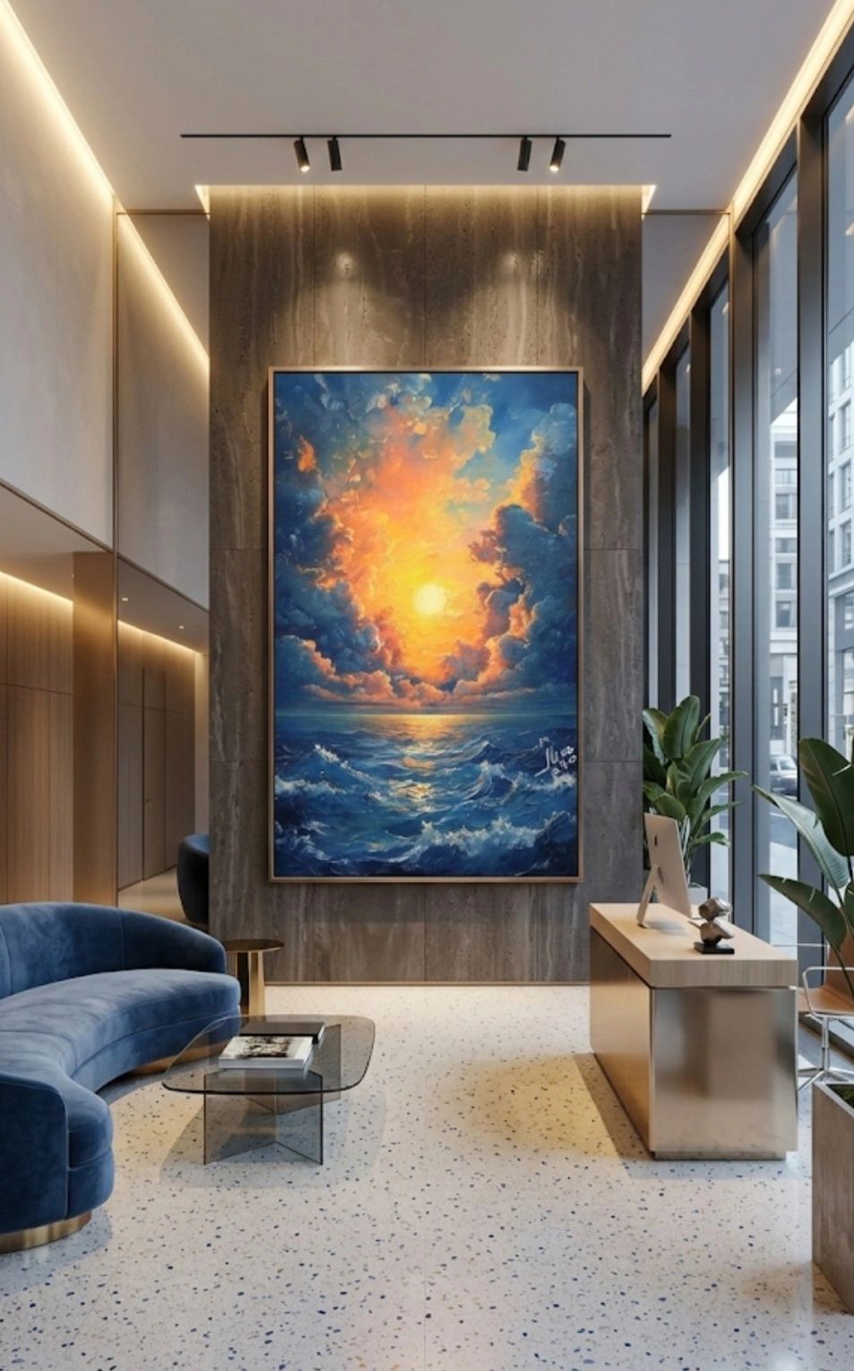 ArteDiAlina.com painting: End of the Flood